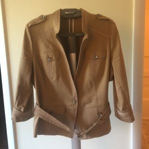 WHBM tan jacket
